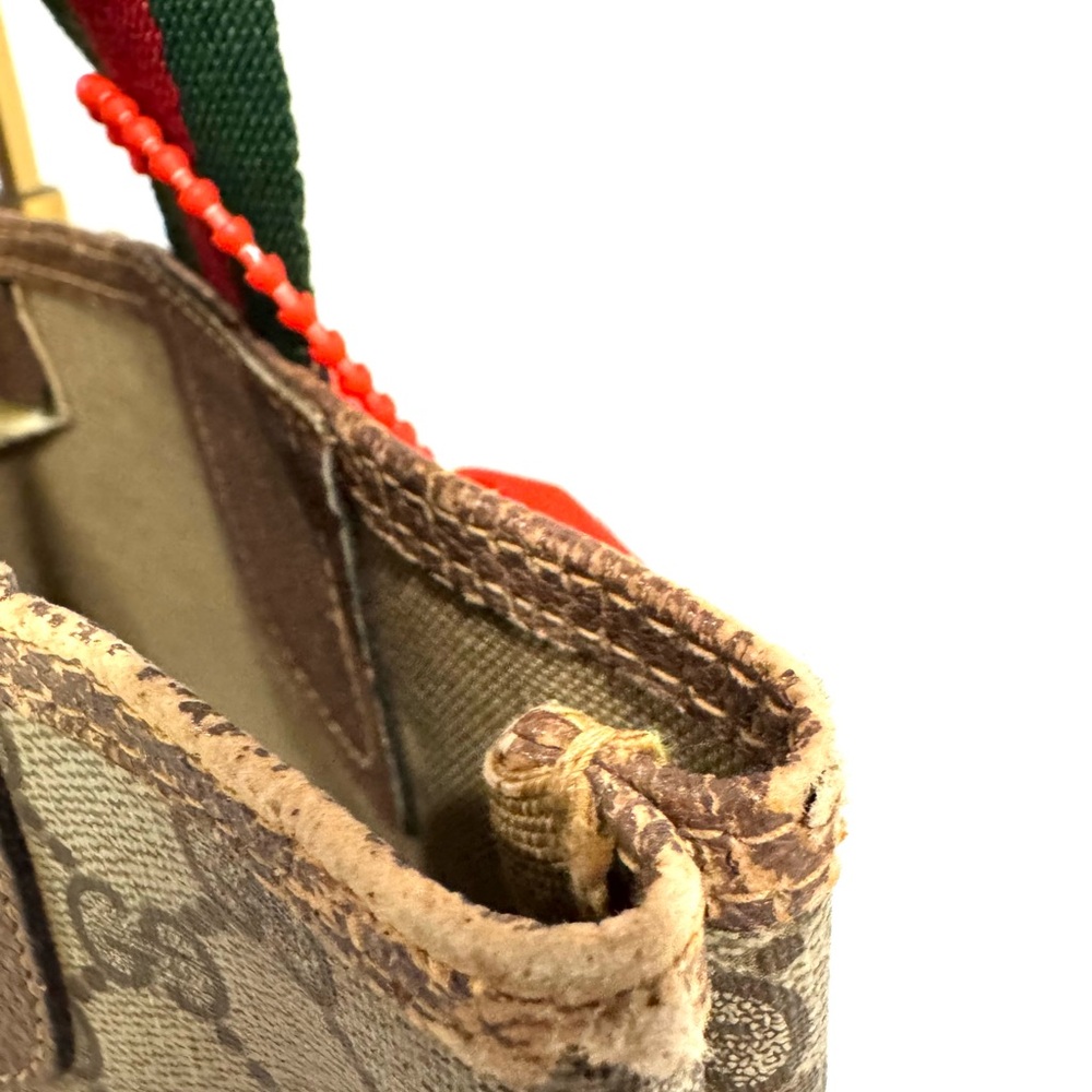 Gucci Supreme GG Supreme Canvas Web Tote Bag and Leather GG wallet set - Picture 2 of 11